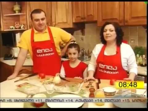 გიორგი და ელენე კულინარიულ შოუში